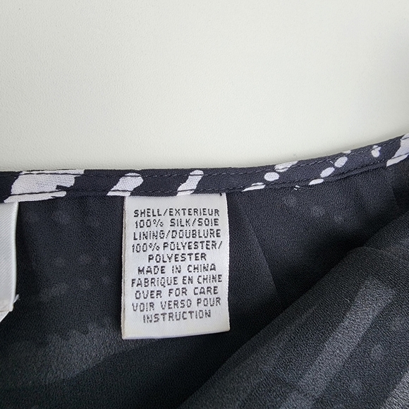 Knee-length Black and White Pencil Skirt for Cocktail - Picture 4 of 11